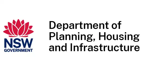 NSW Government Department of Planning, Housing and Infrastructure logo